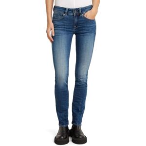 G-STAR RAW Dámské Midge Saddle Straight Jeans, Modrá (Medium Indigo Aged D07145-8968-6028) G-STAR RAW Dámské Midge Saddle Straight Jeans, Modrá (Medium Indigo Aged D07145-8968-6028)
