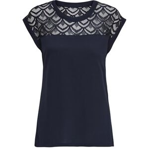 ONLY Dámské Onlnicole Life S/S Mix Top Noos JRS tričko, Night Sky ONLY Dámské Onlnicole Life S/S Mix Top Noos JRS tričko, Night Sky