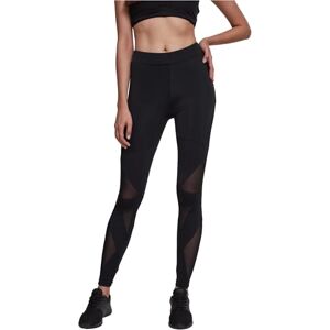 Urban Classics Dámské Dámské legíny Triangle Tech Mesh, Černá/černá Urban Classics Dámské Dámské legíny Triangle Tech Mesh, Černá/černá