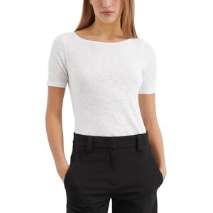 Marc O'Polo Dámské tričko z bio bavlny s lodičkovým výstřihem, bílá, M Marc O'Polo Dámské tričko z bio bavlny s lodičkovým výstřihem, bílá, M