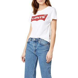 Levi's Dámské tričko The Perfect Tee, Box Tab Logo, Batwing White Levi's Dámské tričko The Perfect Tee, Box Tab Logo, Batwing White