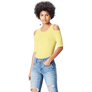 find. Tričko dámské žebrované, s designem off-shoulder, žlutá (lunáda), 40 (velikost výrobce: Large) find. Tričko dámské žebrované, s designem off-shoulder, žlutá (lunáda), 40 (velikost výrobce: Large)