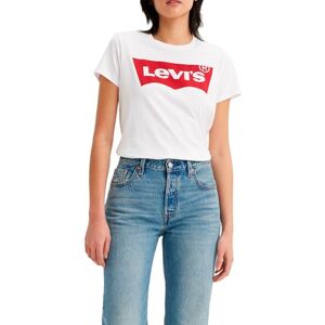 Levi's Dámské tričko The Perfect Tee, Box Tab Logo, Batwing White Levi's Dámské tričko The Perfect Tee, Box Tab Logo, Batwing White