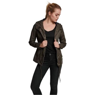 Urban Classics Dámská dámská parka Basic Cotton, Olivová, L Urban Classics Dámská dámská parka Basic Cotton, Olivová, L
