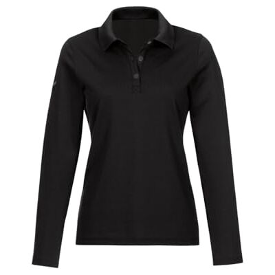 Trigema Tričko s dlouhým rukávem, černá, 3XL Trigema Tričko s dlouhým rukávem, černá, 3XL
