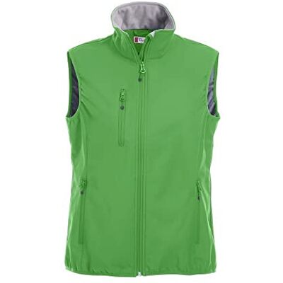 CliQue Dámská bunda Softshell Vest Gilet Outdoor vesta, Zelená (jablkově zelená) CliQue Dámská bunda Softshell Vest Gilet Outdoor vesta, Zelená (jablkově zelená)