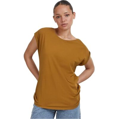 Urban Classics Dámské tričko Ladies Extended Shoulder Tee, Matice, 5XL Urban Classics Dámské tričko Ladies Extended Shoulder Tee, Matice, 5XL