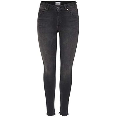 ONLY Dámské džíny, Černý denim, S/34L ONLY Dámské džíny, Černý denim, S/34L