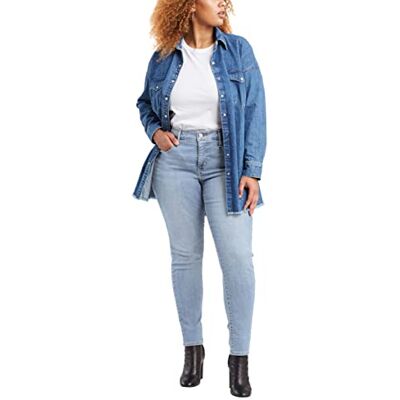 Levi's Plus Size Dámské džíny Skinny Infinite Blue Plus. Levi's Plus Size Dámské džíny Skinny Infinite Blue Plus.