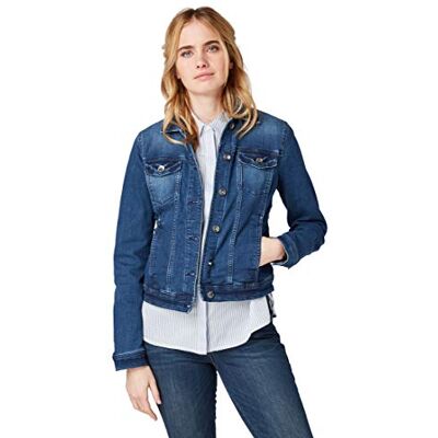 TOM TAILOR Dámská džínová bunda, 10141 – Stone Blue Denim, m TOM TAILOR Dámská džínová bunda, 10141 – Stone Blue Denim, m