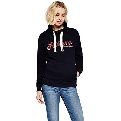 HIKARO Značka Amazon: Dámská mikina s retro potiskem, modrá (námořnická), 38, značka: M HIKARO Značka Amazon: Dámská mikina s retro potiskem, modrá (námořnická), 38, značka: M
