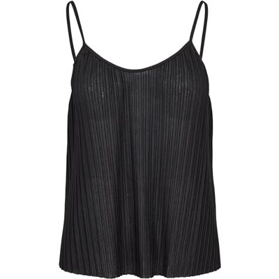 Urban Classics Dámský žerzejový top, černá, S Urban Classics Dámský žerzejový top, černá, S