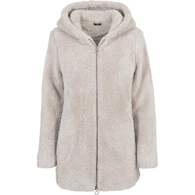 Urban Classics Dámská dámská bunda Sherpa, písek, L Urban Classics Dámská dámská bunda Sherpa, písek, L