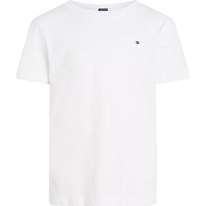 Tommy Hilfiger Chlapecké tričko krátký rukáv kulatý výstřih, bílá (Bright White) Tommy Hilfiger Chlapecké tričko krátký rukáv kulatý výstřih, bílá (Bright White)
