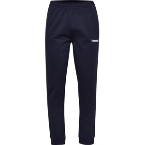 Hummel Cotton Pant tepláky Kids F2001 modré, 14 (164) dětské Hummel Cotton Pant tepláky Kids F2001 modré, 14 (164) dětské