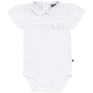 Jacky Baby dívčí body s krátkým rukávem Classic Girl Formender Body, bílá (bílá 1000)., 68 Jacky Baby dívčí body s krátkým rukávem Classic Girl Formender Body, bílá (bílá 1000)., 68