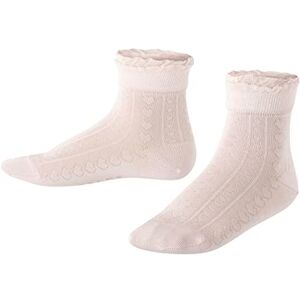 FALKE Unisex dětské Romantic Net ponožky prodyšné biologická udržitelná bavlna šetrné k pokožce zesílené tenké slavnostní jemné elegantní s volánkem na lemu, ideální pro přijímání 1 pár, Růžová Powder FALKE Unisex dětské Romantic Net ponožky prodyšné biologická udržitelná bavlna šetrné k pokožce zesílené tenké slavnostní jemné elegantní s volánkem na lemu, ideální pro přijímání 1 pár, Růžová Powder