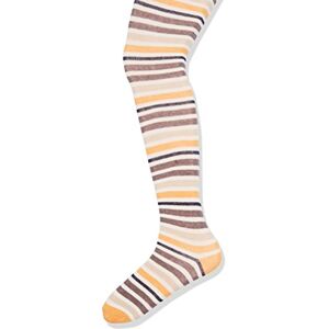 Playshoes Mädchen Geringelt Strumpfhose, Beige (original 900), 74-80 Playshoes Mädchen Geringelt Strumpfhose, Beige (original 900), 74-80