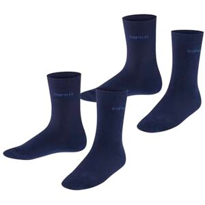 ESPRIT Unisex Dětské logo Foot Multipack K Tak bavlna jednobarevné ponožky (2 ks v balení), Modrá námořnická 6120 ESPRIT Unisex Dětské logo Foot Multipack K Tak bavlna jednobarevné ponožky (2 ks v balení), Modrá námořnická 6120