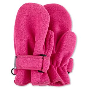 Sterntaler Unisex dětské palčáky z mikrofleecu s palci a suchým zipem Palčáky, Magenta Sterntaler Unisex dětské palčáky z mikrofleecu s palci a suchým zipem Palčáky, Magenta