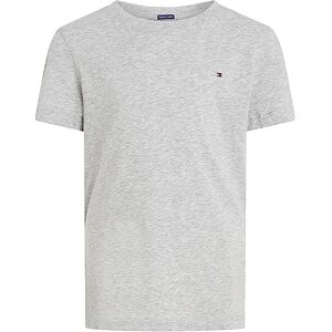Tommy Hilfiger Chlapecké tričko krátký rukáv kulatý výstřih, Šedá (Grey Heather), 14 let Tommy Hilfiger Chlapecké tričko krátký rukáv kulatý výstřih, Šedá (Grey Heather), 14 let