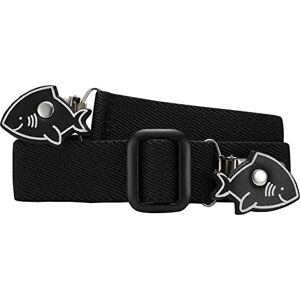 Playshoes 601220 Unisex elastický dětský pásek s klipem ve tvaru žraločí Playshoes 601220 Unisex elastický dětský pásek s klipem ve tvaru žraločí