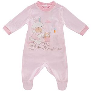 Chicco Unisex Baby Tutina Con Apertura Patello Playsuit, Růžová (růžová Chiaro 011), 50 Chicco Unisex Baby Tutina Con Apertura Patello Playsuit, Růžová (růžová Chiaro 011), 50