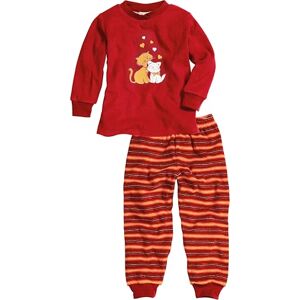 Playshoes Unisex dětské froté pyžamo dvoudílné pyžamo sada (balení 1 ks), kočky Playshoes Unisex dětské froté pyžamo dvoudílné pyžamo sada (balení 1 ks), kočky