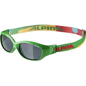 Alpina FLEXXY KIDS flexibilní a nerozbitné sluneční brýle se 100% UV ochranou pro děti, zelené puzzle lesklé, jedna velikost Alpina FLEXXY KIDS flexibilní a nerozbitné sluneční brýle se 100% UV ochranou pro děti, zelené puzzle lesklé, jedna velikost