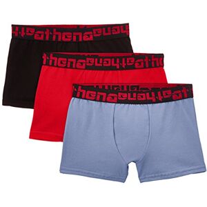 Athena - Ecopack Trio Choc Boxershorts für Jungen- weich und dehnbar- Stretch-Baumwolle- Oeko-TEX Standard 100 Label Athena - Ecopack Trio Choc Boxershorts für Jungen- weich und dehnbar- Stretch-Baumwolle- Oeko-TEX Standard 100 Label