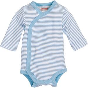 Playshoes Unisex dětské zavinovací body body body pro malé děti (balení 1 ks), bleu Ringel Playshoes Unisex dětské zavinovací body body body pro malé děti (balení 1 ks), bleu Ringel