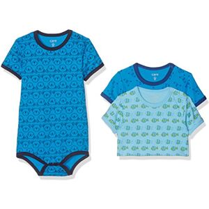 Care Unisex Baby Body Ss AOP (3 Pack) Bodysuit (3 ks v balení), Balení 3 ks Multicoloured (Blue 755) Care Unisex Baby Body Ss AOP (3 Pack) Bodysuit (3 ks v balení), Balení 3 ks Multicoloured (Blue 755)