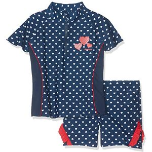 Playshoes Unisex dětské plavky s UV ochranou dvoudílné plavecké triko plavecké šortky plavky plavky (1 balení), Srdce Playshoes Unisex dětské plavky s UV ochranou dvoudílné plavecké triko plavecké šortky plavky plavky (1 balení), Srdce