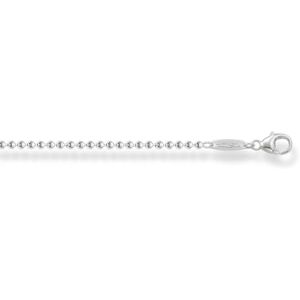 THOMAS SABO Unisex řetízek na krk kuličkový řetízek ze sterlingového stříbra 925 karabinový uzávěr X0047-001-12, Sterlingové stříbro, není k dispozici THOMAS SABO Unisex řetízek na krk kuličkový řetízek ze sterlingového stříbra 925 karabinový uzávěr X0047-001-12, Sterlingové stříbro, není k dispozici