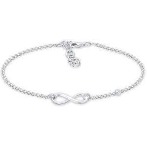 Elli Dámský náramek Infinity Basic Diamant 0,02 karátů stříbro 925 karátů, Fazetový brus, Diamant Elli Dámský náramek Infinity Basic Diamant 0,02 karátů stříbro 925 karátů, Fazetový brus, Diamant