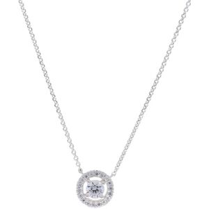 THOMAS SABO Dámský řetízek na krk s kulatým přívěskem sterlingové stříbro 925 se zirkony, velikost: cca 38 cm 42 cm, SCKE150146 THOMAS SABO Dámský řetízek na krk s kulatým přívěskem sterlingové stříbro 925 se zirkony, velikost: cca 38 cm 42 cm, SCKE150146