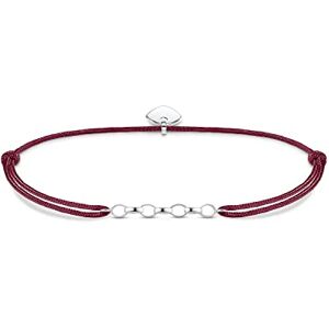 THOMAS SABO Dámský náramek Charm Little Secret Charm Club 925 sterlingové stříbro LS048-173-19-L20v, sterlingové stříbro 925, nylon, Bez kamene THOMAS SABO Dámský náramek Charm Little Secret Charm Club 925 sterlingové stříbro LS048-173-19-L20v, sterlingové stříbro 925, nylon, Bez kamene