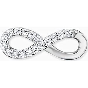 Engelsrufer Dámské náušnice Infinity ze sterlingového stříbra 925 s 34 bílými zirkony o velikosti 12 mm, stříbro, Kubická zirkonie Engelsrufer Dámské náušnice Infinity ze sterlingového stříbra 925 s 34 bílými zirkony o velikosti 12 mm, stříbro, Kubická zirkonie