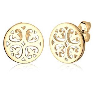 Elli Ohrringe Damen Ornament Orientalisch in 925 sterling Silber vergoldet Elli Ohrringe Damen Ornament Orientalisch in 925 sterling Silber vergoldet