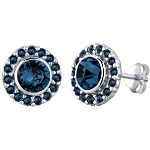 Elli Dámské náušnice náušnice elegantní stříbro 925, Jedna velikost, Fazetový brus, Krystal Swarovski Elli Dámské náušnice náušnice elegantní stříbro 925, Jedna velikost, Fazetový brus, Krystal Swarovski
