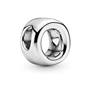 Pandora Charms písmeno, sterlingové stříbro, Stříbro, Bez drahokamu Pandora Charms písmeno, sterlingové stříbro, Stříbro, Bez drahokamu
