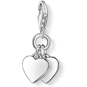 THOMAS SABO Dámský přívěsek srdce křídla Charm Club 925 sterlingové stříbro 0613-001-12, Sterlingové stříbro, Bez drahokamu THOMAS SABO Dámský přívěsek srdce křídla Charm Club 925 sterlingové stříbro 0613-001-12, Sterlingové stříbro, Bez drahokamu