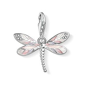 THOMAS SABO Dámský přívěsek motýl bílé kameny Charm Club 925 sterlingové stříbro 1862-051-14, Stříbro, Kubická zirkonie THOMAS SABO Dámský přívěsek motýl bílé kameny Charm Club 925 sterlingové stříbro 1862-051-14, Stříbro, Kubická zirkonie
