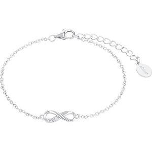 s.Oliver dámský náramek SO PURE Infinity se symbolem nekonečna, stříbro 925, rhodiované, bílé zirkony, 19 cm – 2017243 s.Oliver dámský náramek SO PURE Infinity se symbolem nekonečna, stříbro 925, rhodiované, bílé zirkony, 19 cm – 2017243