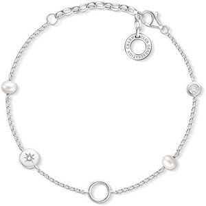THOMAS SABO Náramek s perlami ze sterlingového stříbra 925 THOMAS SABO Náramek s perlami ze sterlingového stříbra 925