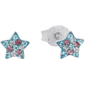 Prinzessin Lillifee Náušnice dívčí sterlingové stříbro 925, dětské náušnice, s Preciosa, multicolor, hvězda, dodává se v dárkové krabičce na šperky, Stříbro 925, Mincovní stříbro, Křišťál Prinzessin Lillifee Náušnice dívčí sterlingové stříbro 925, dětské náušnice, s Preciosa, multicolor, hvězda, dodává se v dárkové krabičce na šperky, Stříbro 925, Mincovní stříbro, Křišťál