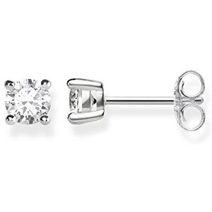THOMAS SABO Náušnice bílý kámen sterlingové stříbro 925 THOMAS SABO Náušnice bílý kámen sterlingové stříbro 925