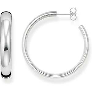 THOMAS SABO Kreolky Chunky středně velké stříbro 925 sterlingové stříbro THOMAS SABO Kreolky Chunky středně velké stříbro 925 sterlingové stříbro