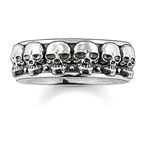 THOMAS SABO Unisex prsten lebky 925 sterlingové stříbro TR1878-001-12, Mincovní stříbro, není k dispozici THOMAS SABO Unisex prsten lebky 925 sterlingové stříbro TR1878-001-12, Mincovní stříbro, není k dispozici