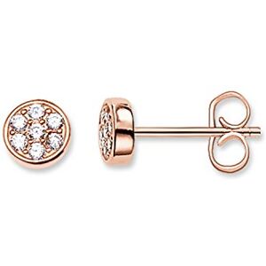 THOMAS SABO Náušnice Sparkling Circles 925 sterlingové stříbro H1848, Mincovní stříbro, Zirkonové pavé bílé THOMAS SABO Náušnice Sparkling Circles 925 sterlingové stříbro H1848, Mincovní stříbro, Zirkonové pavé bílé